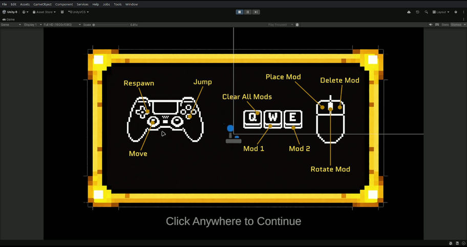 Show controls at Start Game